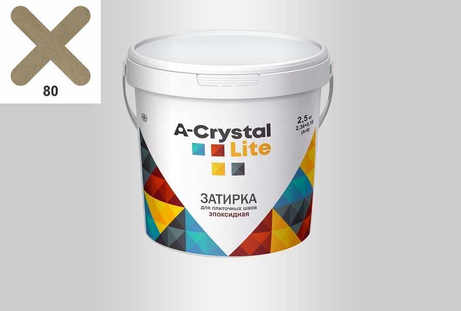 Затирка эпоксидная A-Crystal - Lite 1 кг 80 