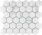 Saturio Glacier Mosaic Hexagone чип 9.5х11 - 3