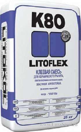 Клей Litoflex К80 25 кг