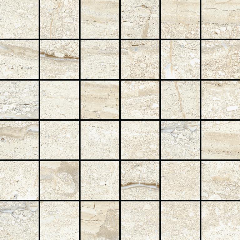 Mosaic Beira Marfil 9.8*48*48 298*298,  Напольная Керамическая мозаика Beira Marfil