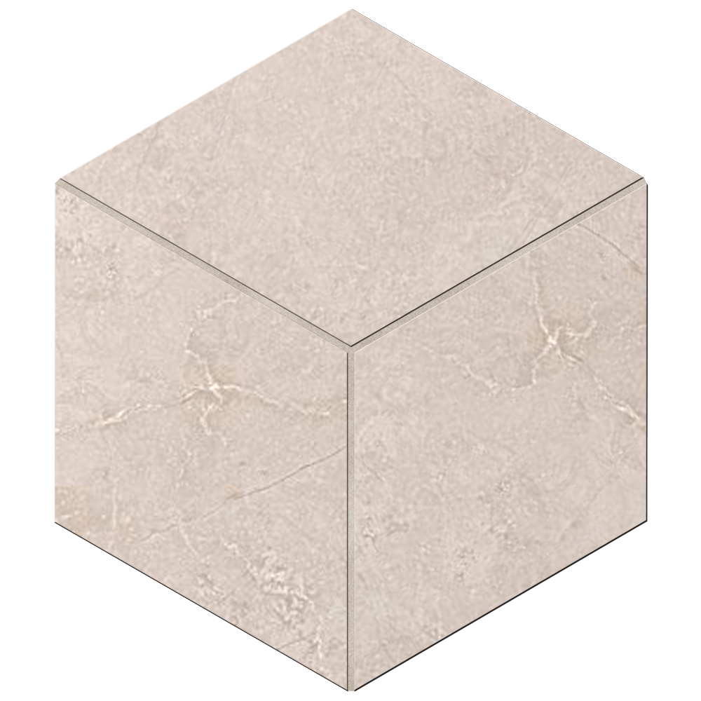 Mosaic/MA03_NS/29x25x10/Cube Декор Marmulla MA03 Dark Beige Cube Неполированная