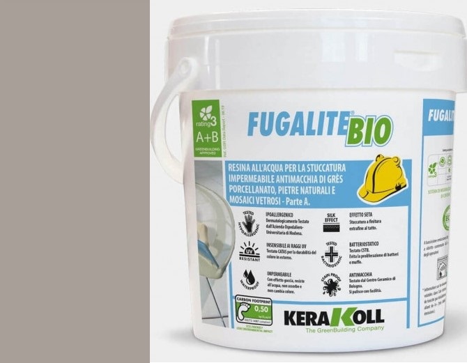  Fugalite Bio Эпоксидная затирка FUGALITE BIO №04 Grigio Ferro