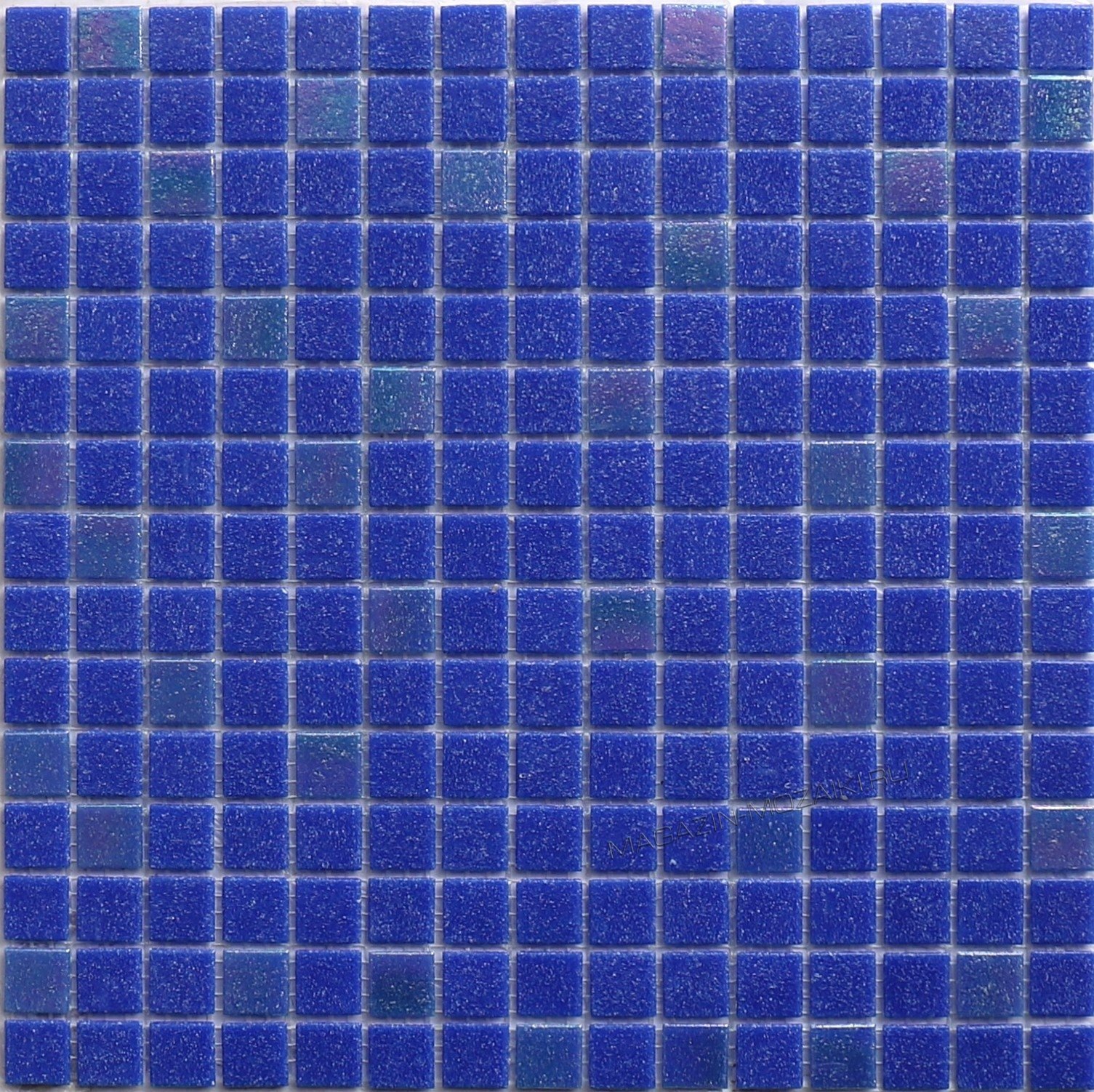 Настенная Econom MIX28 стекло темно-синий (сетка) 327x327