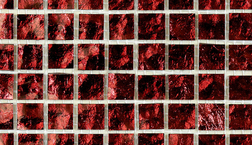Настенная Murano Specchio 19 Бордовый чип 15 - фото 4