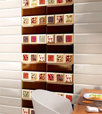 Декор Cube Kitchen Decor Cobalto 10x10 - фото 3