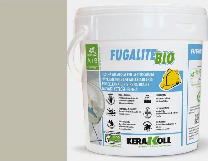  Fugalite Bio Эпоксидная затирка FUGALITE BIO №03 Grigio Perla