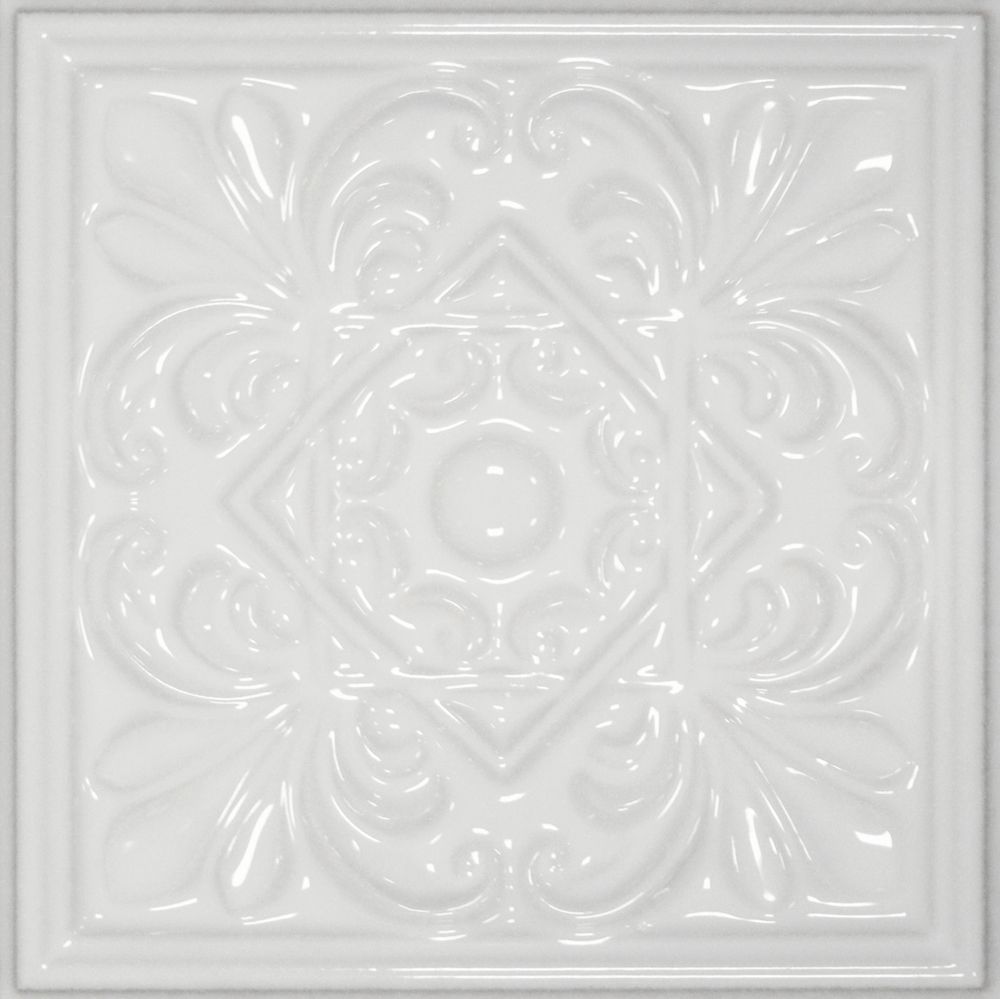 Декор Plus Classic 1 White Zinc