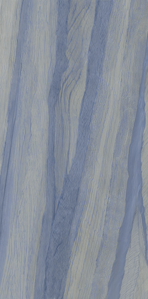 Напольный Ultra Marmi Azul Macaubas Luc Shiny 6mm 75x150 - фото 3