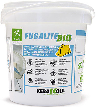  Fugalite Bio Эпоксидная затирка FUGALITE BIO №04 Grigio Ferro - фото 2
