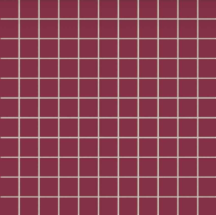 Настенная Colour Mozaika kwadratowa Carmine 30x30