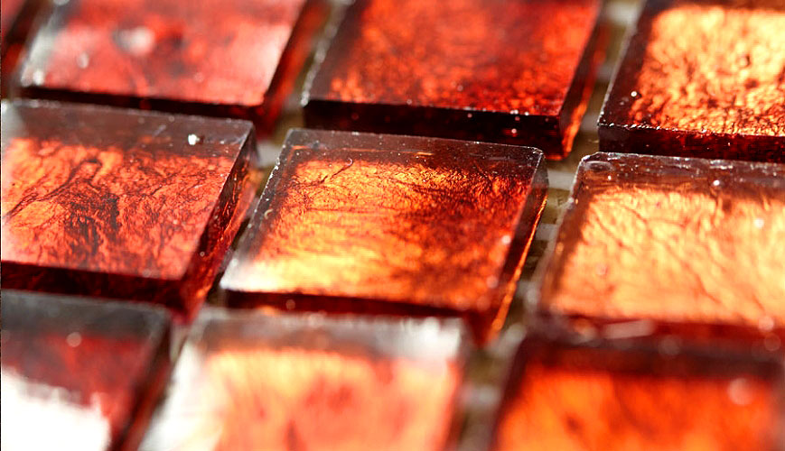 Настенная Murano Specchio 19 Бордовый чип 15 - фото 2