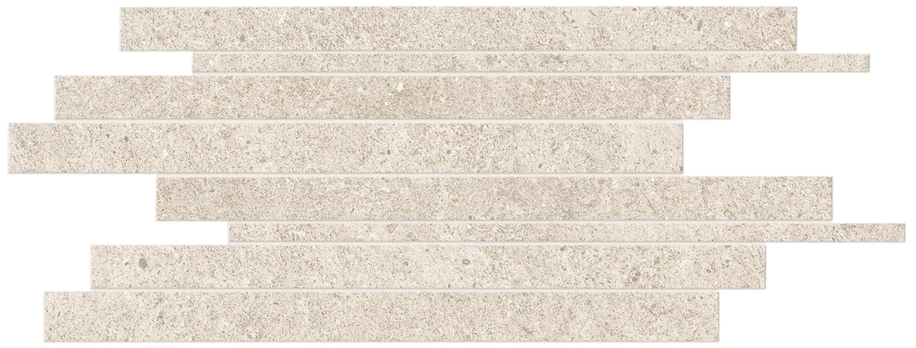 A7C3 Напольная Boost Stone White Mosaico Brick 30x60