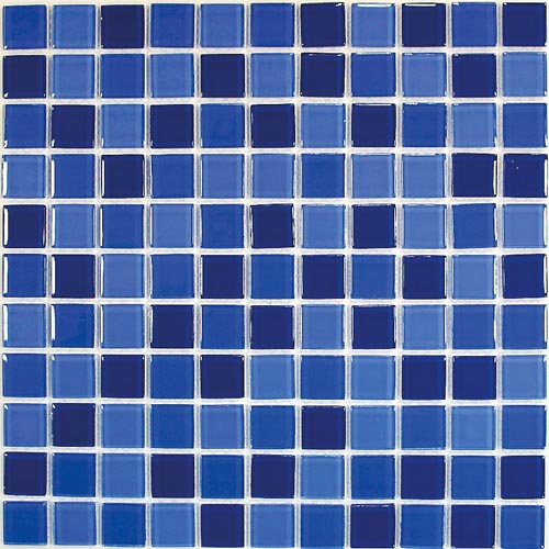 Blue wave-1 25*25 300*300 Напольная Керамическая мозаика Blue wave-1
