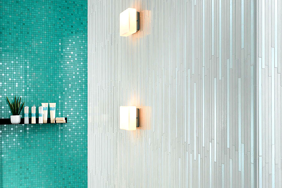 9DLT Декор Dwell Turquoise Mosaico L - фото 6