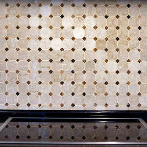 Настенная Octagon Pattern Bianco+Nero 30.5x30.5 - фото 6
