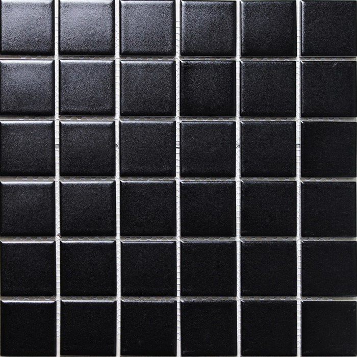 Manila Black 6*48*48 306*306,  Напольная Керамическая мозаика Manila Black