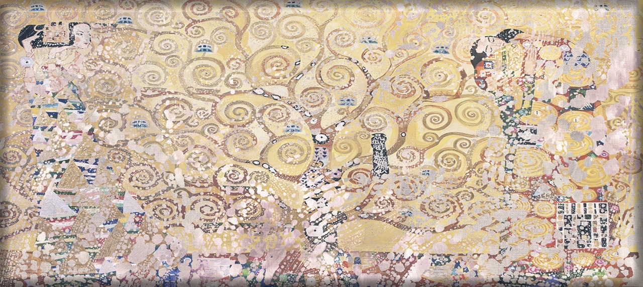 131334 Декор Klimt Коричневый 20х45 - фото 4