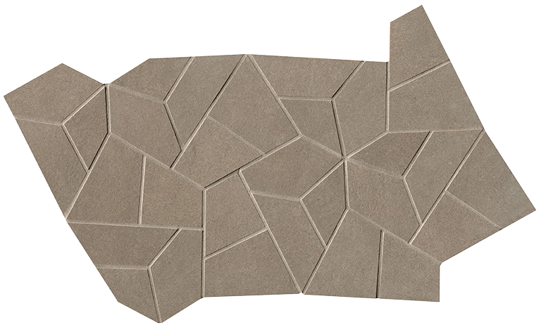 fPRP Напольная Sheer Taupe Gres Fly Mosaico 25x41.5