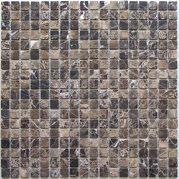 Ferato-15 slim (Matt) 4*15*15  Напольная Мозаика из натурального камня Ferato-15 slim (Matt)