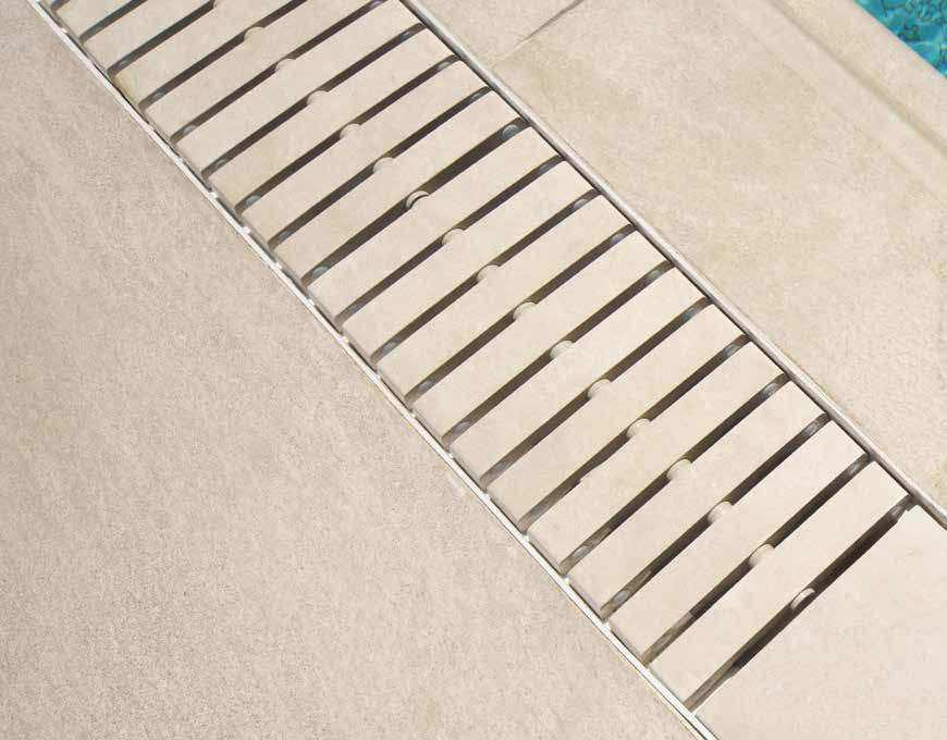 Бордюр Terrace Antislips Natural Series Внутренний угол 90 Cement Grey Flat Handle 25x25 - фото 11