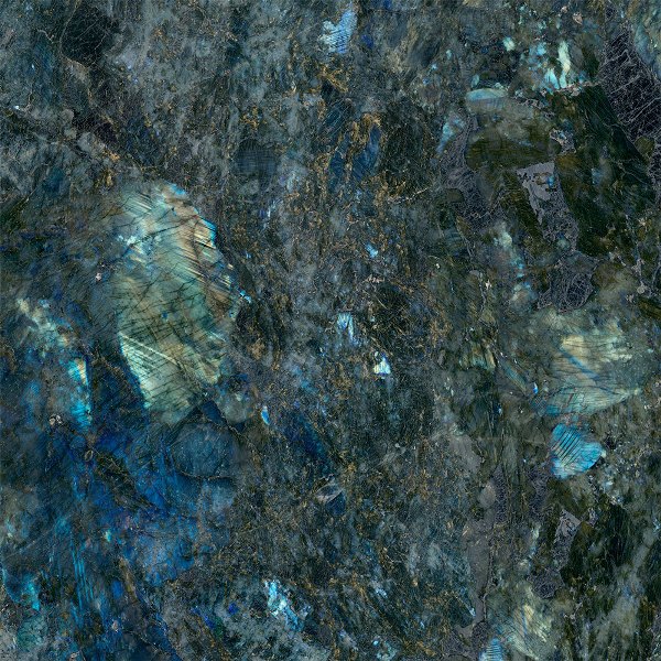 Напольный Labradorite Blue Leviglass 120x120