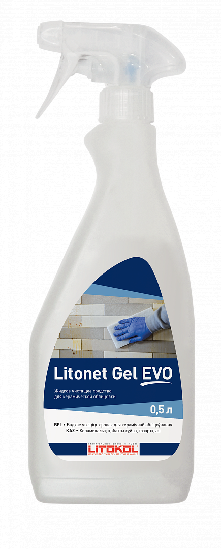  Средства для очистки и защиты поверхности LITONET GEL EVO 0.5л