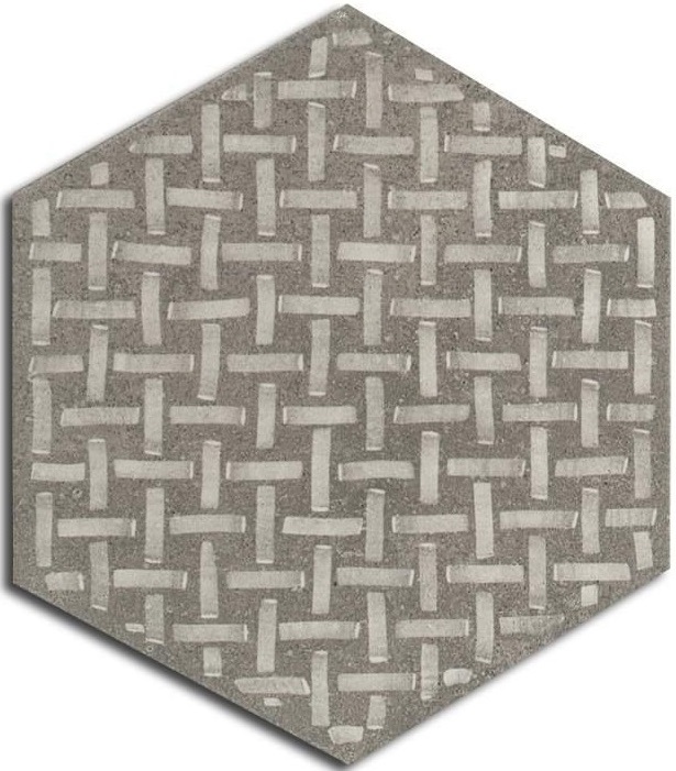 Декор Rift Hexagono Igneus Cemento 23x266 - фото 4