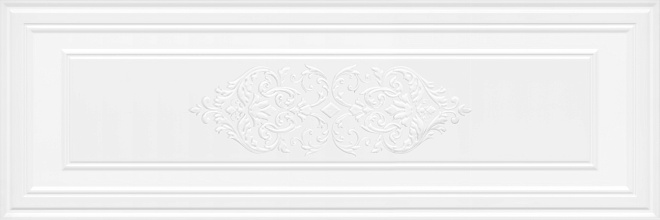14042R/3F Декор Монфорте Белый Панель Матовый Обрезной 40х120