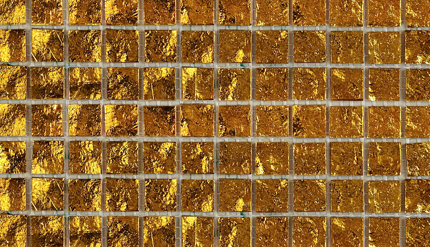 Настенная Murano Specchio 5 Золотой чип 15 - фото 3