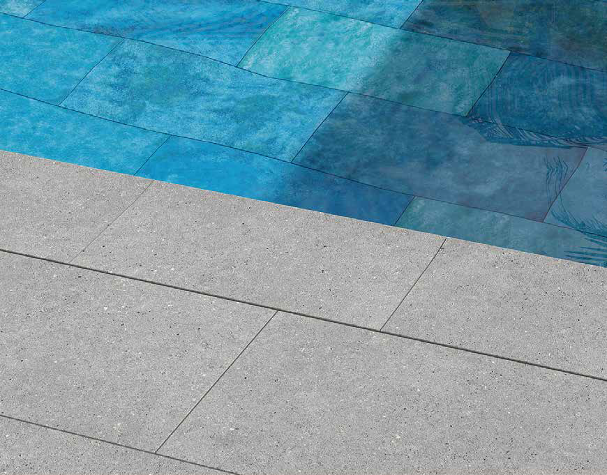 Бордюр Terrace Antislips Natural Series Внутренний угол закругленный Pool Garden Beige Handle 30x30 - фото 9