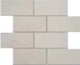 Mosaic/LN00_NS/TE00_NS/28,6x35/BricksBig Декор Terra LN00-TE00 White Bricks Big Неполированная 28.6x35