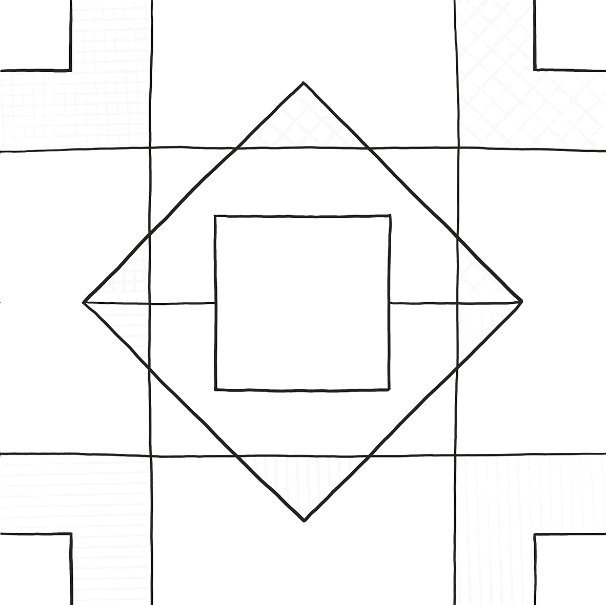 6032-0432 Декор Домино Геометрия 1