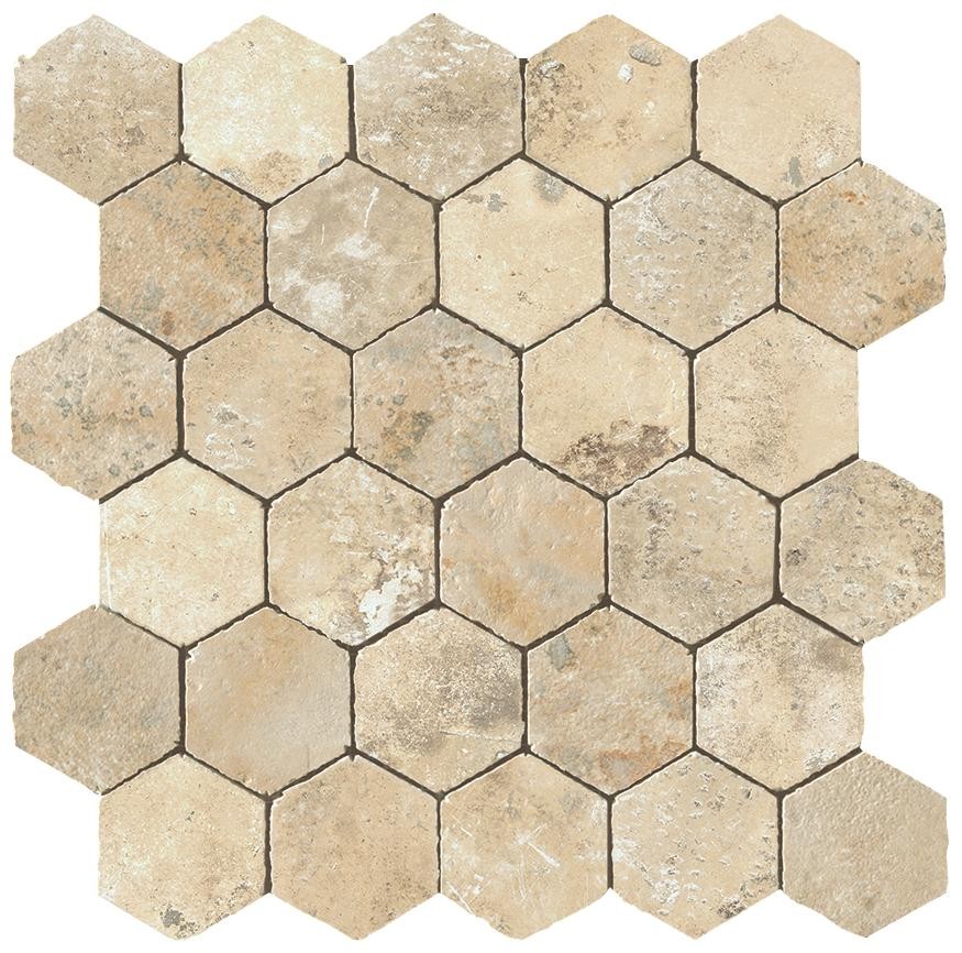 A0UA Напольная Aix Blanc Honeycomb Tumbled