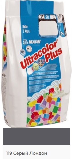  Ultracolor Plus ULTRACOLOR PLUS 119 Серый Лондон (2 кг)