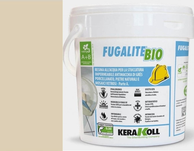  Fugalite Bio Эпоксидная затирка FUGALITE BIO №08 Bahama Beige
