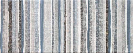 Декор Egon Stripe base blue Декор 20x50