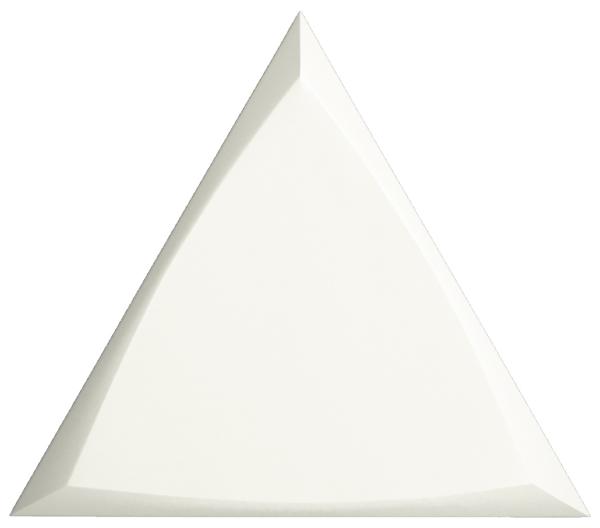 218249 Настенная Evoke Triangle Channel White Matt 15x17