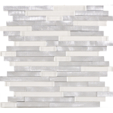 L241707991 Мозаика Fusion Brick 3D White 29.6x30