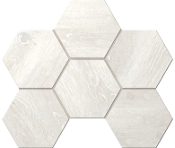 Mosaic/DA00_NS/25x28.5x10/Hexagon Декор Daintree DA00 Light Grey Hexagon Неполированная 25x28.5