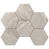 Mosaic/KA03_NS/25x28.5x10/Hexagon Декор Kailas KA03 Light Brown Hexagon Неполированная 25x28.5