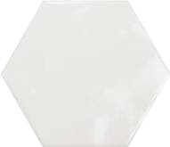 PT03134 Плитка Geometry White glossy