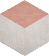 Mosaic/SR00_NS/SR05_NS/29x25x10/Cube Декор Spectrum SR00-SR05 Milky White Cube Неполированная 29x25