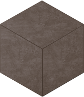 Mosaic/SR07_NS/29x25x10/Cube Декор Spectrum SR07 Chocolate Cube Неполированная 29x25