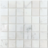 KP-759 Мозаика Stone Белый камень полированный (48*48*6) 298*298 29.8x29.8
