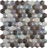 Мозаика Hexagon Forest Mix 31.7x30.7