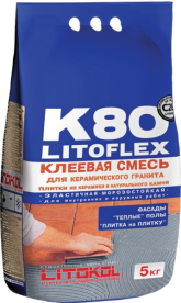 Клей на цементной основе K80 LITOFLEX 5 кг