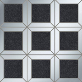 Мозаика Lucid Square Black 29.8x29.8