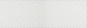 12154R Плитка Гарса Структура Белая Матовая Обрезная 75x25
