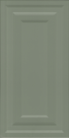 11225R Плитка Магнолия Панель Зеленая Матовая Обрезная