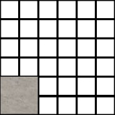 Декор Quarstone Серый 5X5 30x30
